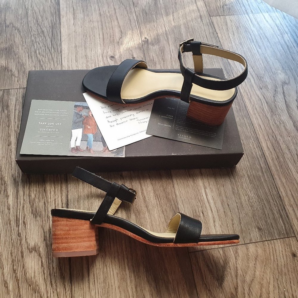Nisolo Block Heel Sandal - Picture 1 of 6